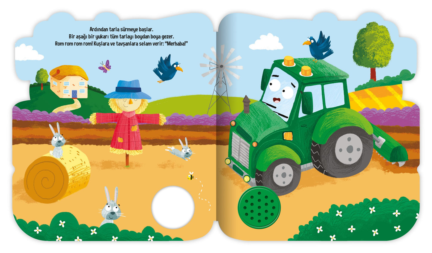 Çalışkan Traktör - Sesli Kitap
