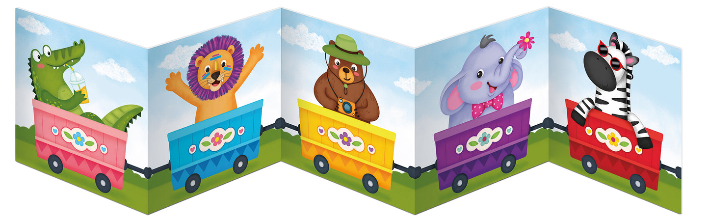 Çuf Çuf Trenle Gezinti – Karın Üstü Zaman Aktivite Kitabı