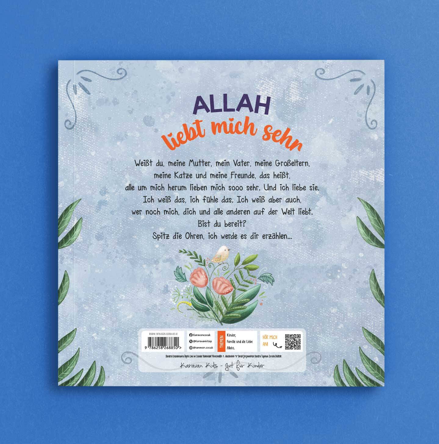ALLAH liebt mich sehr -Islamisches Kinderbuch (2-6 J.)
