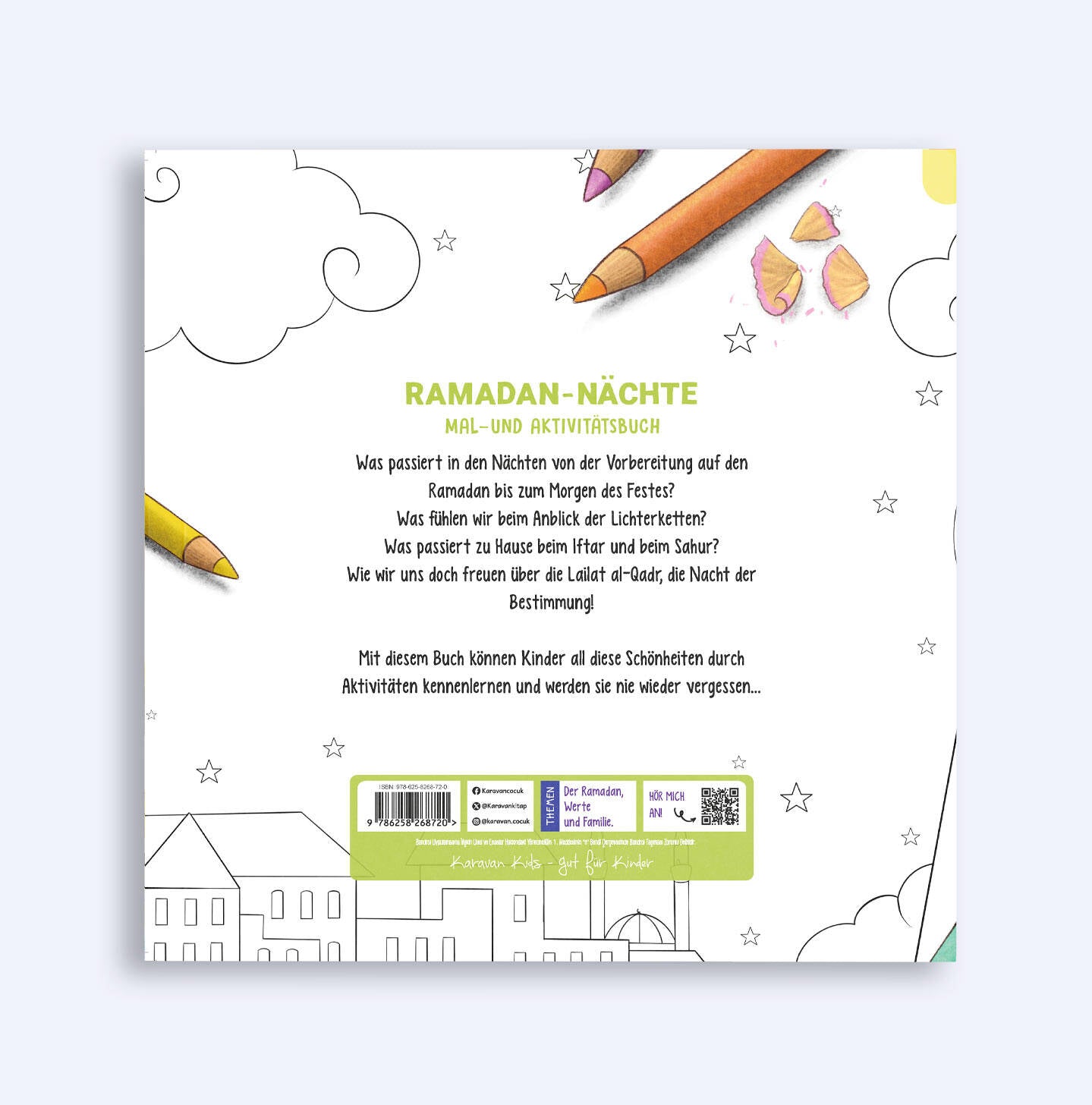 Ramadan Nächte Mal- und Aktivitätsbuch