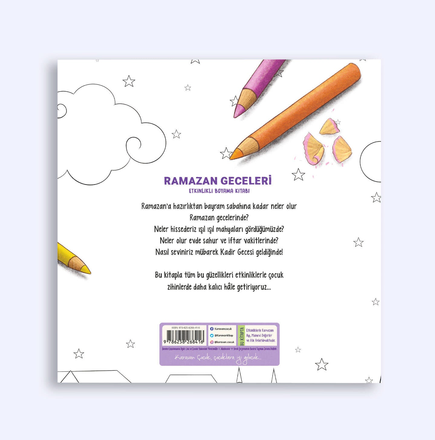 Ramazan Geceleri Etkinlikli Boyama Kitabı