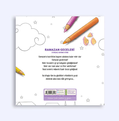 Ramazan Geceleri Etkinlikli Boyama Kitabı