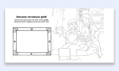 Ramazan Geceleri Etkinlikli Boyama Kitabı