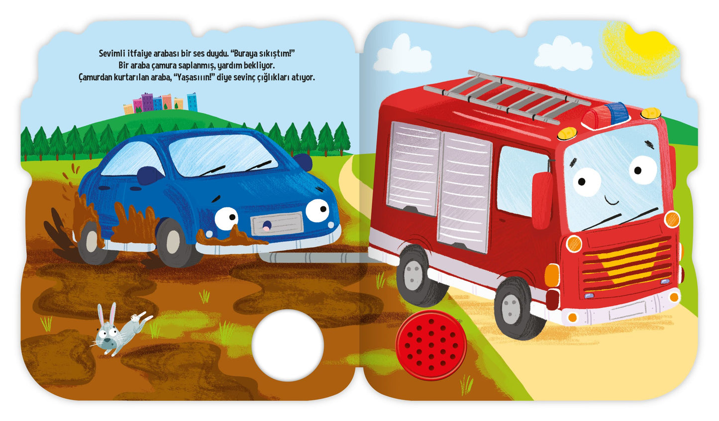 Sevimli İtfaiye Arabası - Sesli Kitaplar