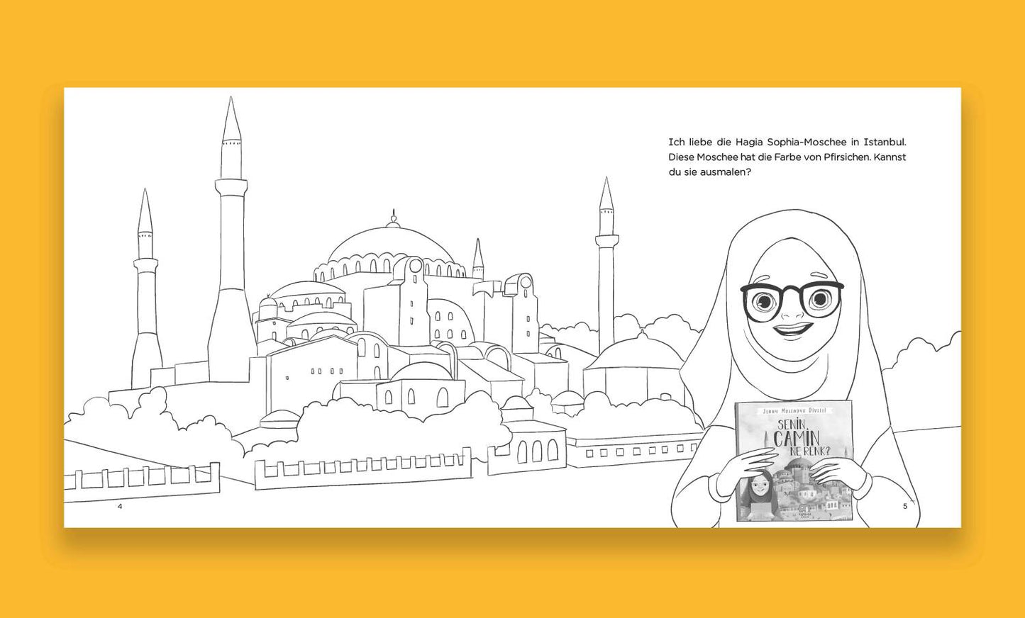 Deine Moschee – Malbuch