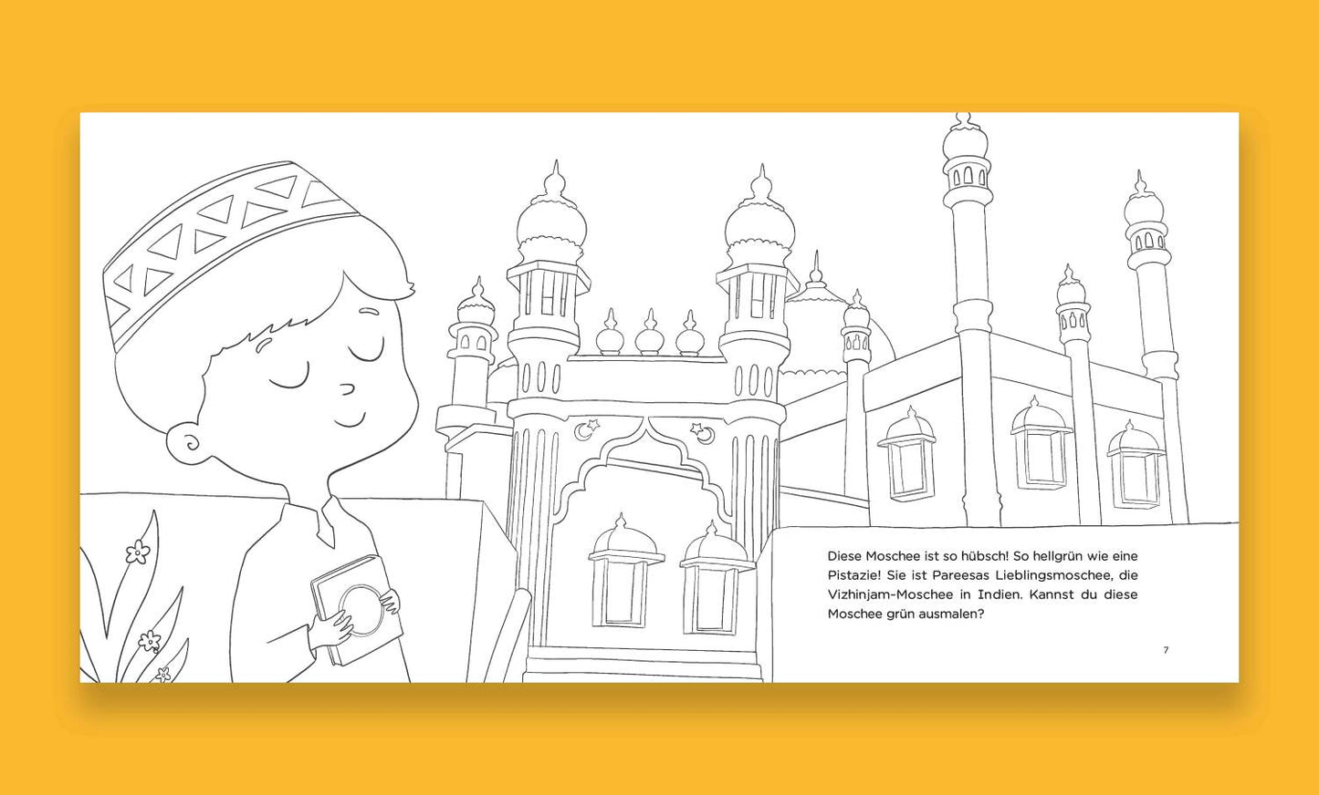 Deine Moschee – Malbuch