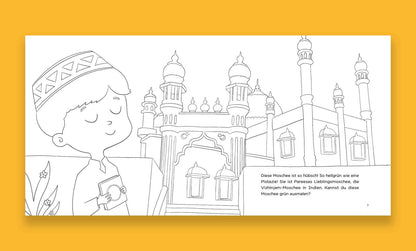 Deine Moschee – Malbuch