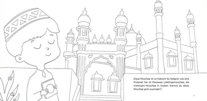 Deine Moschee – Malbuch