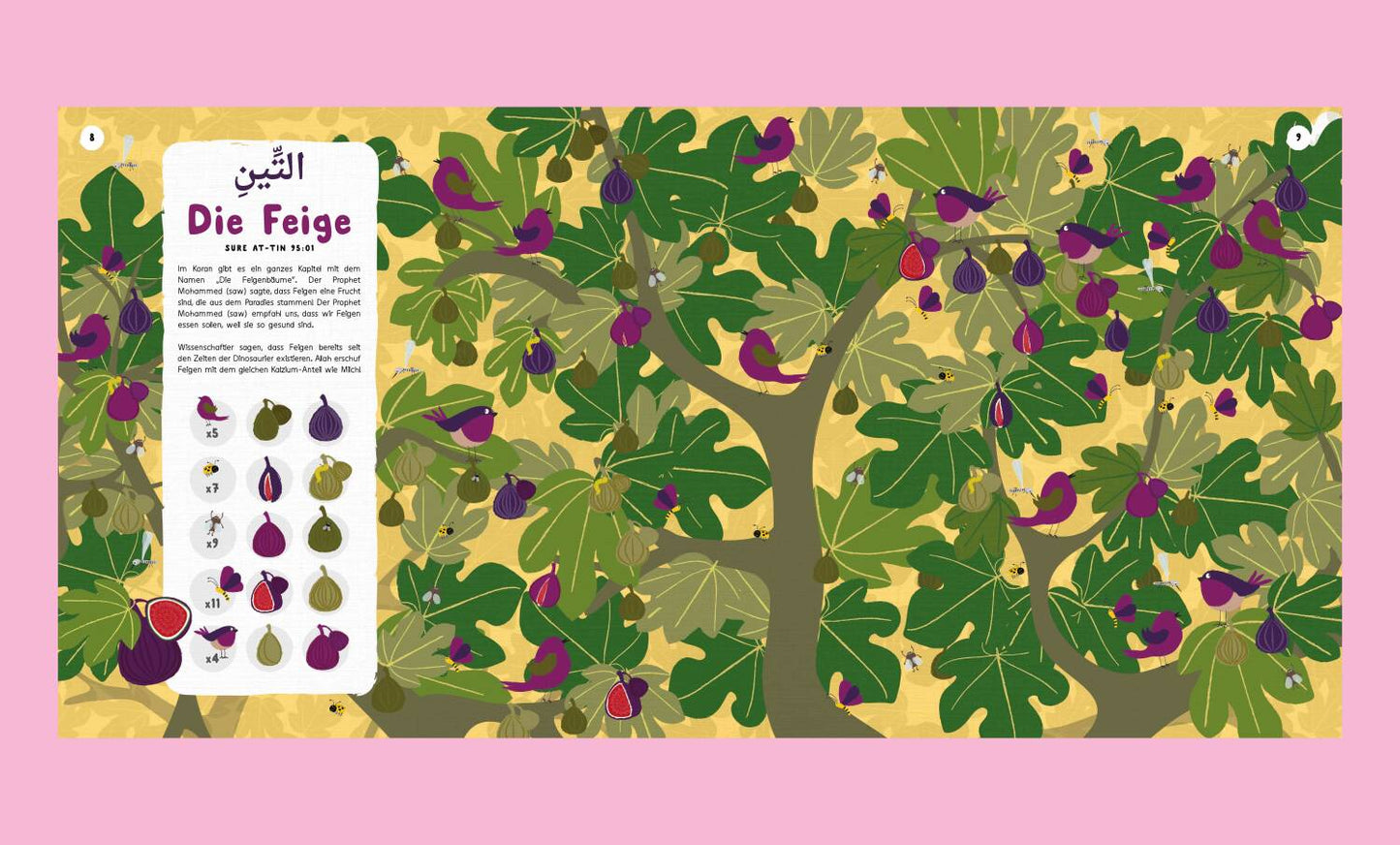 Pflanzen im Koran - Suche und Finde