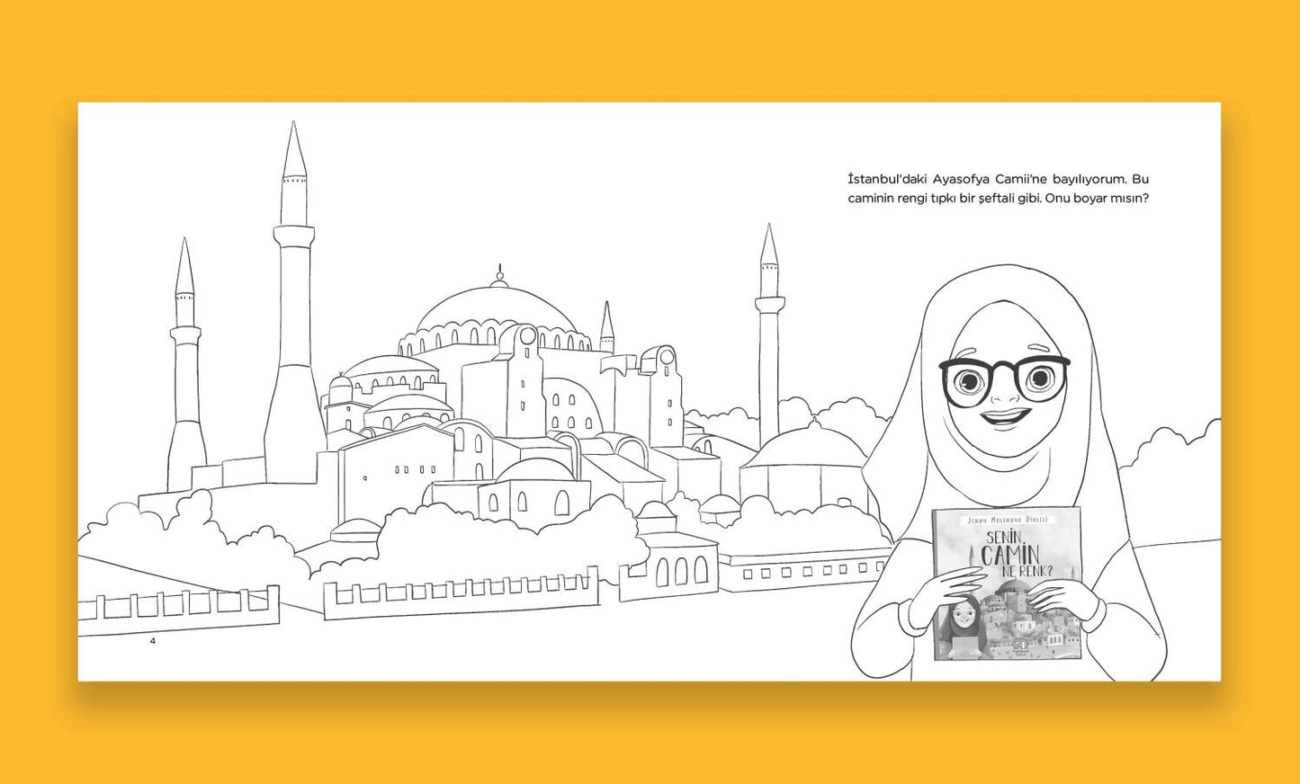 Senin Camin- Boyama Kitabı